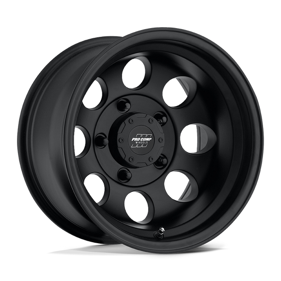 15X8 Pro Comp PA69 Vintage Flat Black 5X114.3 5X4.5 ET-19 Wheel Rim