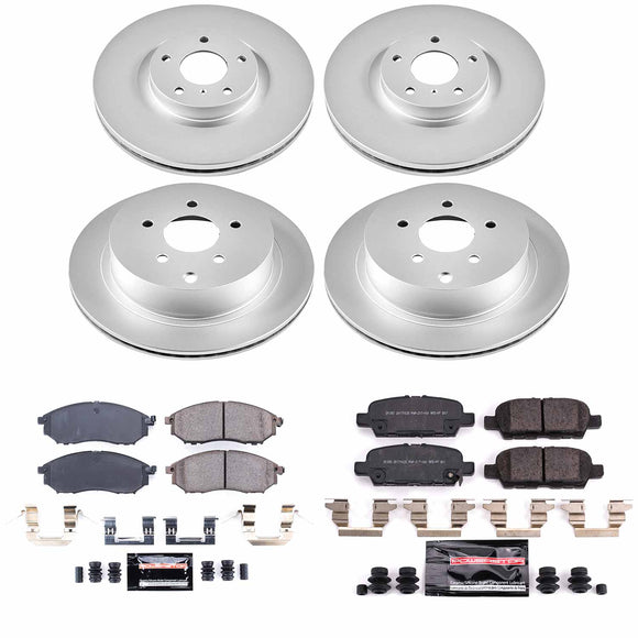 Z23 Daily Driver Premium Carbon-Fiber Ceramic Brake Pad and Fully Coated Rotor K