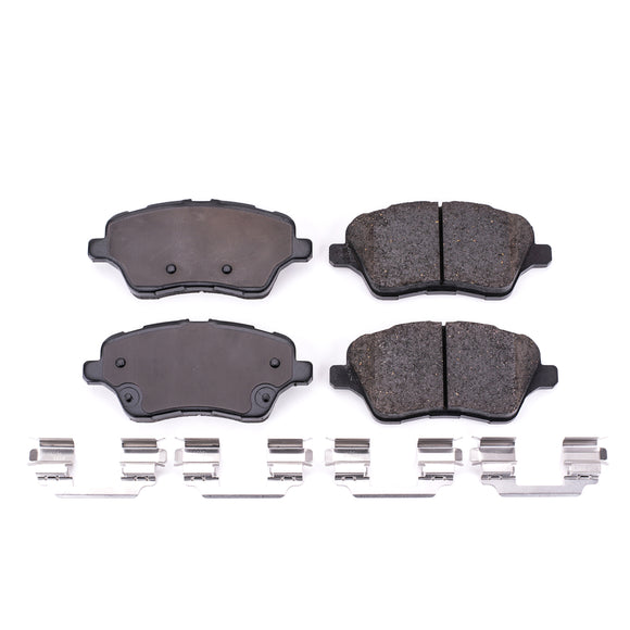 PowerStop Z17 Evolution Ceramic Brake Pads With Hardware