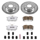 PowerStop Z26 Street Performance Ceramic Brake Pad and Drilled & Slotted Rotor K