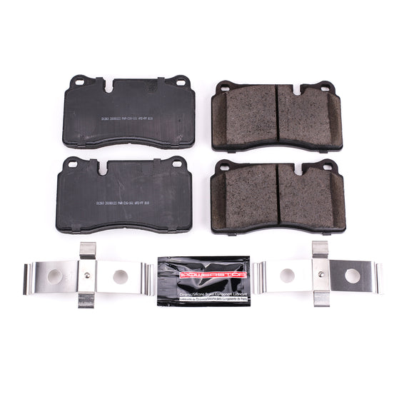 PowerStop Z23 Evolution Sport Carbon-Fiber Brake Pads With Hardware