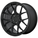 17X8 Motegi MR147 CM7 Satin Black 5X114.3 ET38 wheel/rim-3