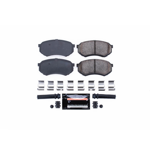 PowerStop Z23 Evolution Sport Carbon-Fiber Brake Pads With Hardware