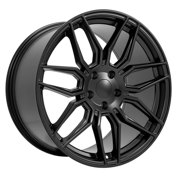 20" Replica CV03D fits Chevrolet C8 Corvette 20x11 Satin Black