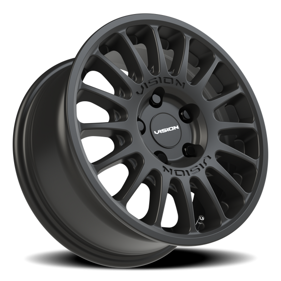15x7 Vision 477 Monaco Satin Black 5x114.3 5x4.5 ET38 Wheel Rim