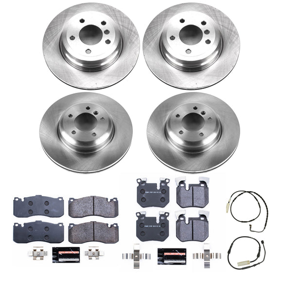 PowerStop Track Day Spec High-Performance Brake Pad and Rotor Kit