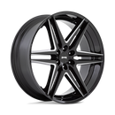 26X10 DUB 1PC S267 Dirty Dog Black 6X139.7 6X5.5 ET25 Wheel Rim