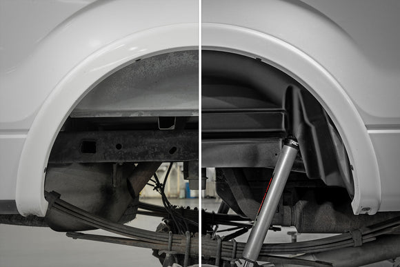 Rough Country Rear Wheel Well Liners For Ford F150 2WD 4WD 2004-2014