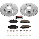 PowerStop Z23 Daily Driver Carbon-Fiber Ceramic Brake Pad and Drilled & Slotted
