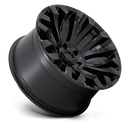 20x10 Fuel Off-Road D831 Quake Blackout 5x139.7 ET-18 CB78.1 Wheel Rim