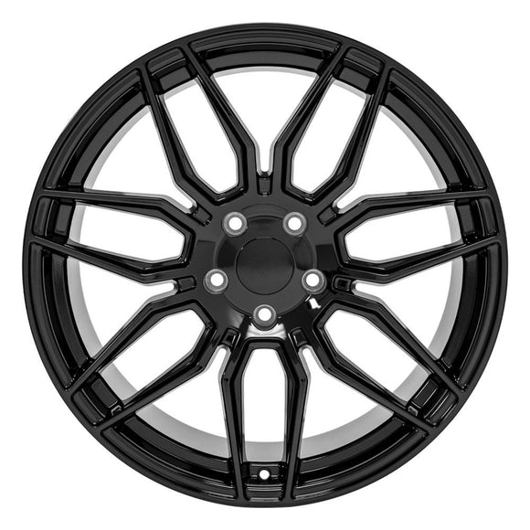 20" Replica CV03D fits Chevrolet C8 Corvette 20x11 Gloss Black