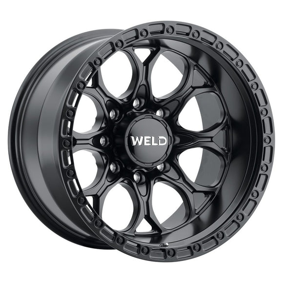 20x9 WELD Off-Road Ledge Eight Satin Black 8x170 ET0 CB125.1 Wheel Rim