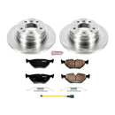 PowerStop OE Stock Replacement Low-Dust Ceramic Brake Pad and Rotor Kit