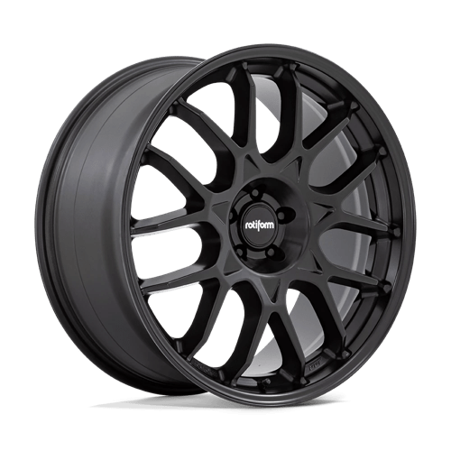 22X12 Rotiform 1PC R195 ZWS Matte Black 5X112 ET35 Wheel Rim