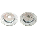 PowerStop Evolution Performance Drilled, Slotted & Plated Brake Rotor Pair