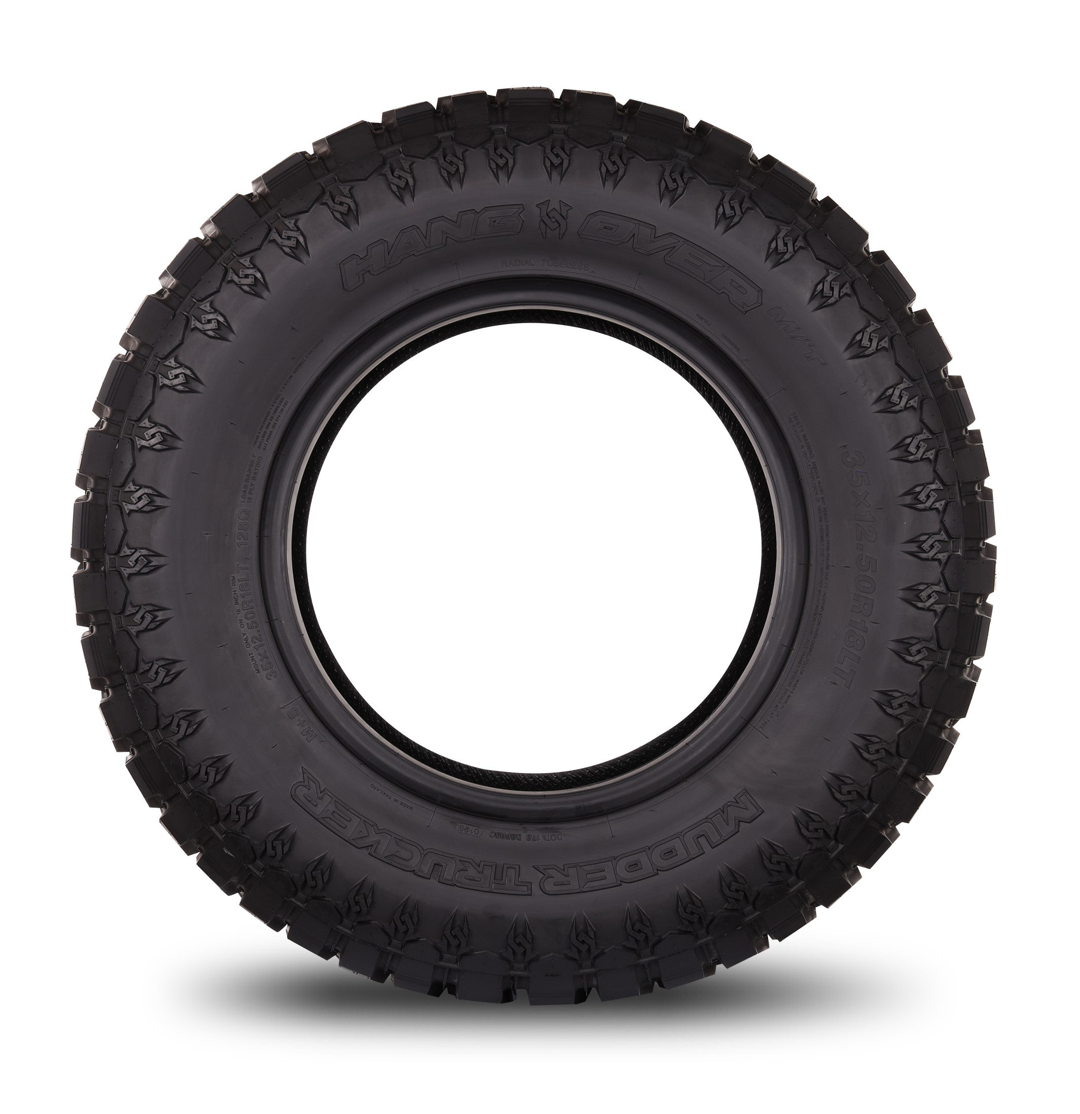 Mudder Trucker Hang Over M/T Mud Tire(s) 35X12.50R18 128Q LRF BSW 351250R18 - 0