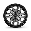 17x8.5 Enkei Trail-Tracker Matte Black Machined 6x139.7 ET0 CB106.1 Wheel