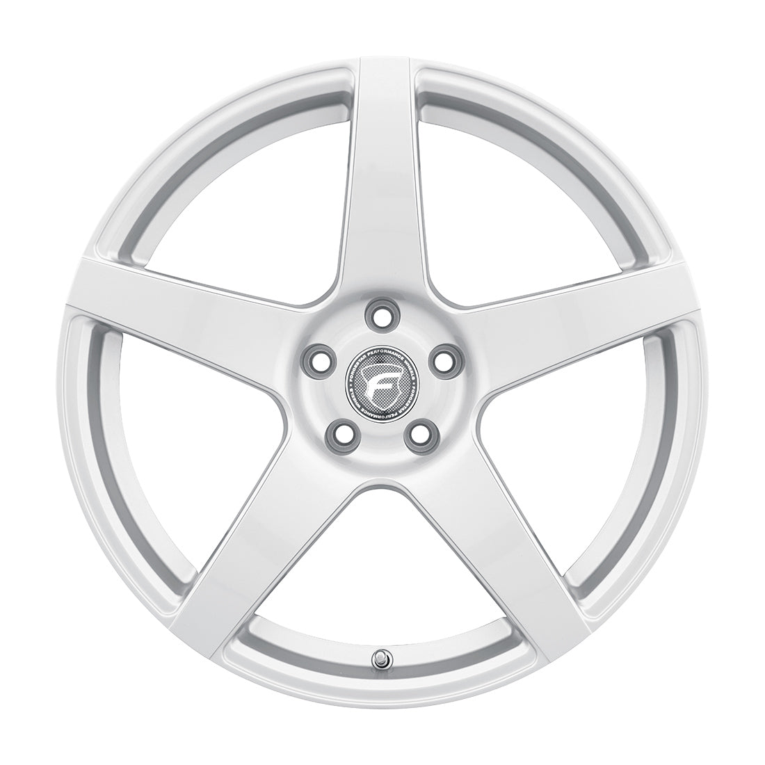 19x9 Forgestar CF5 Gloss Silver 5x114.3 5x4.5 ET35 Wheel Rim - 0