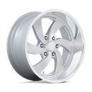 20X9.5 US Mag 1PC U134 Desperado Silver 6X139.7 6X5.5 ET1 Wheel Rim