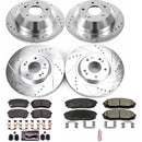 PowerStop Z23 Daily Driver Carbon-Fiber Ceramic Brake Pad and Drilled & Slotted