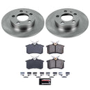 PowerStop OE Stock Replacement Low-Dust Ceramic Brake Pad and Rotor Kit
