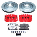 PowerStop Z36 Truck and SUV Ceramic Brake Pad, Drilled & Slotted Rotor, and Cali