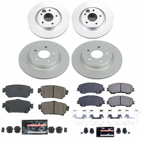 Z23 Daily Driver Premium Carbon-Fiber Ceramic Brake Pad and Fully Coated Rotor K