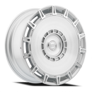 24x10 Select Precision Alloys Apollo Silver Brushed 8x165.1 ET20 Wheel