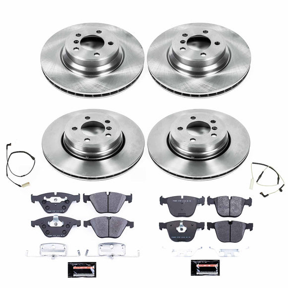 PowerStop Track Day High-Performance Brake Pad and Rotor Kit