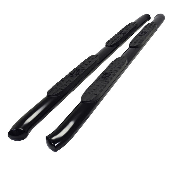 Westin PRO TRAXX 4 Oval Nerf Step Bars Powder Coated Black Steel 21-24215