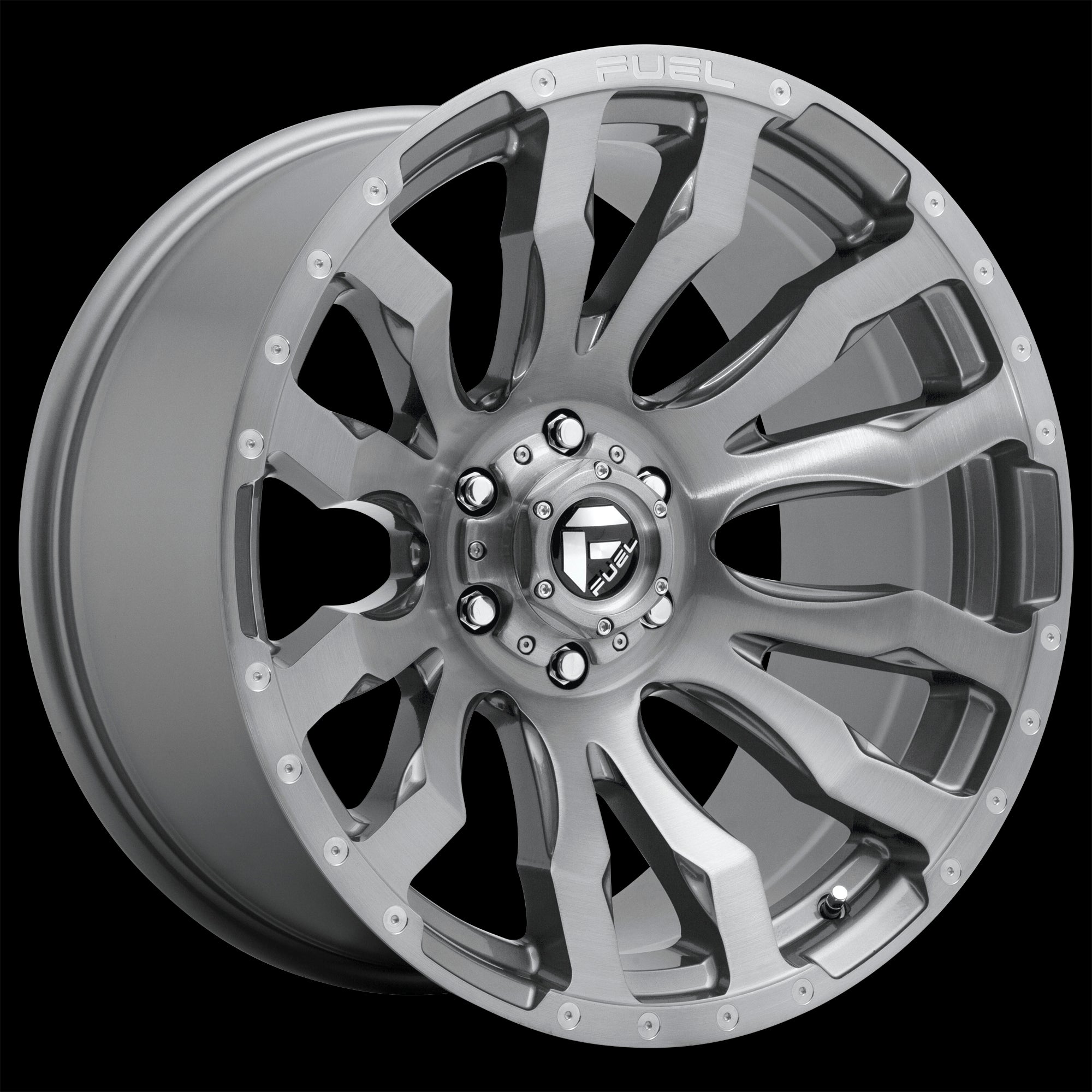 22X12 Fuel D693 Blitz Platinum 6X139.7 ET-44 wheel/rim - 0