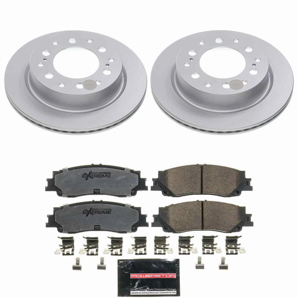 Z36 Truck & Tow Premium Carbon-Fiber Ceramic Brake Pad and Fully Coated Rotor Ki