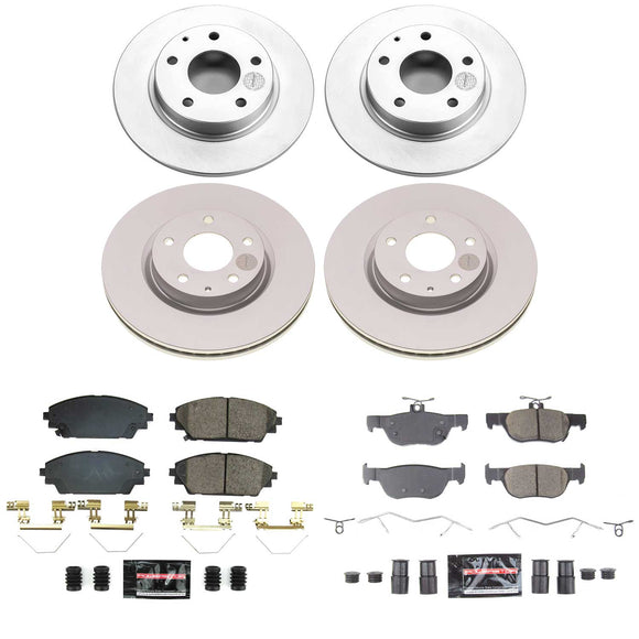 Z23 Daily Driver Premium Carbon-Fiber Ceramic Brake Pad and Fully Coated Rotor K