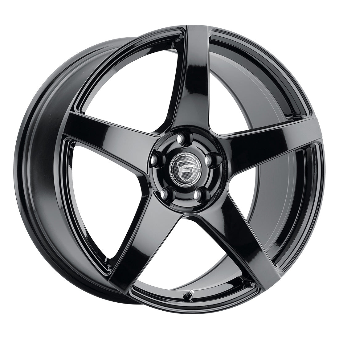 20x9.5 Forgestar CF5 Gloss Black 5x114.3 5x4.5 ET29 Wheel Rim