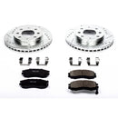PowerStop Z23 Daily Driver Carbon-Fiber Ceramic Brake Pad and Drilled & Slotted