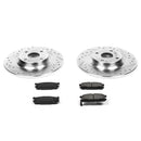 PowerStop Z23 Daily Driver Carbon-Fiber Ceramic Brake Pad and Drilled & Slotted