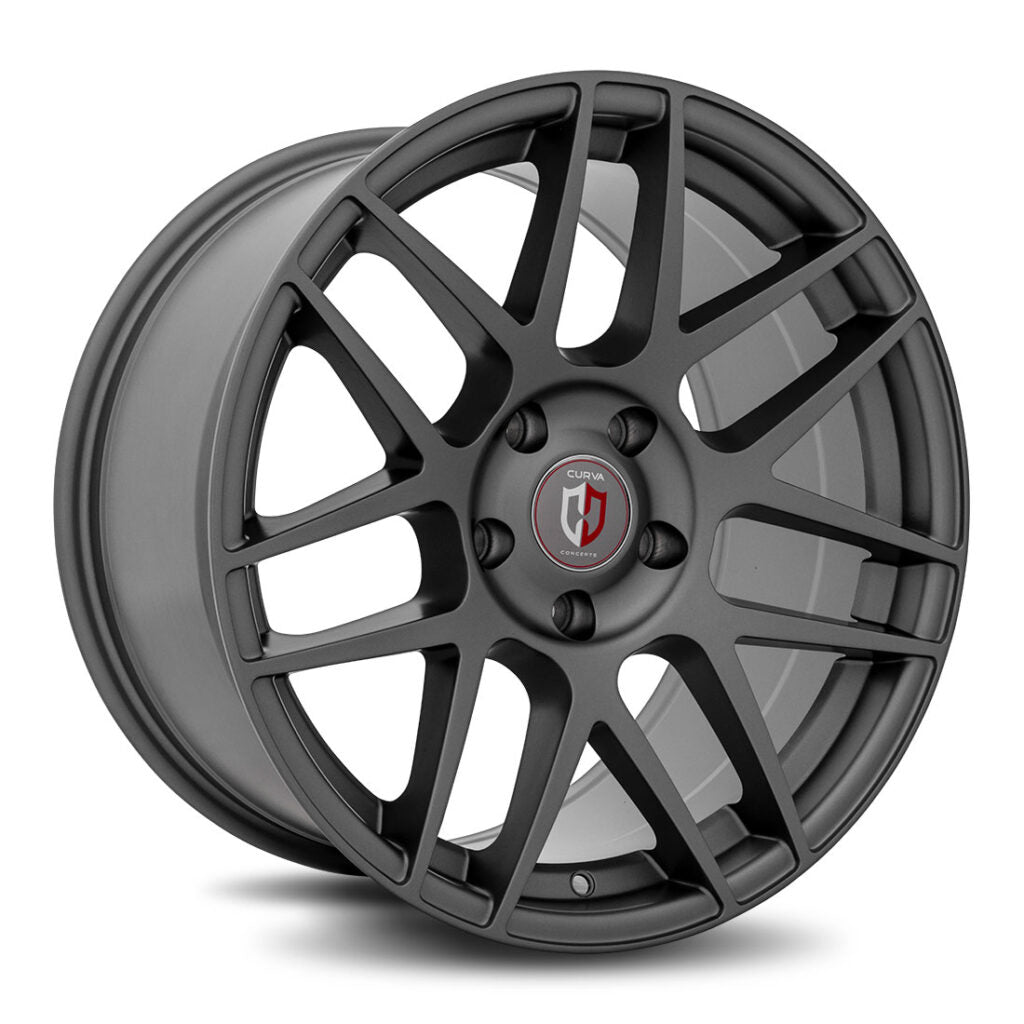 18x8.5 Curva C300 Matte Gun Metal 5x114.3 ET35 wheel/rim