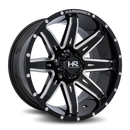 20x10 Hardrock Painkiller XPosed Gloss Black Milled 6x135 ET-19 wheel/rim