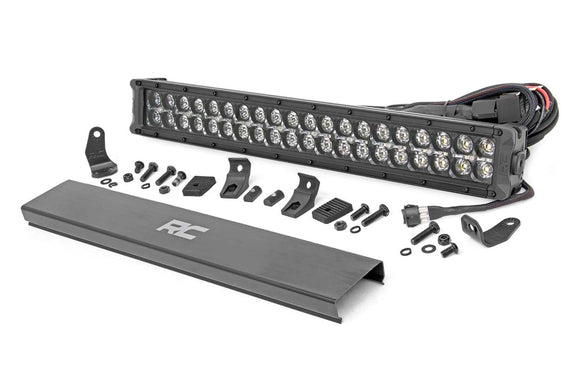 Rough Country Black Series LED Light 20"Dual Row For Amber DRL