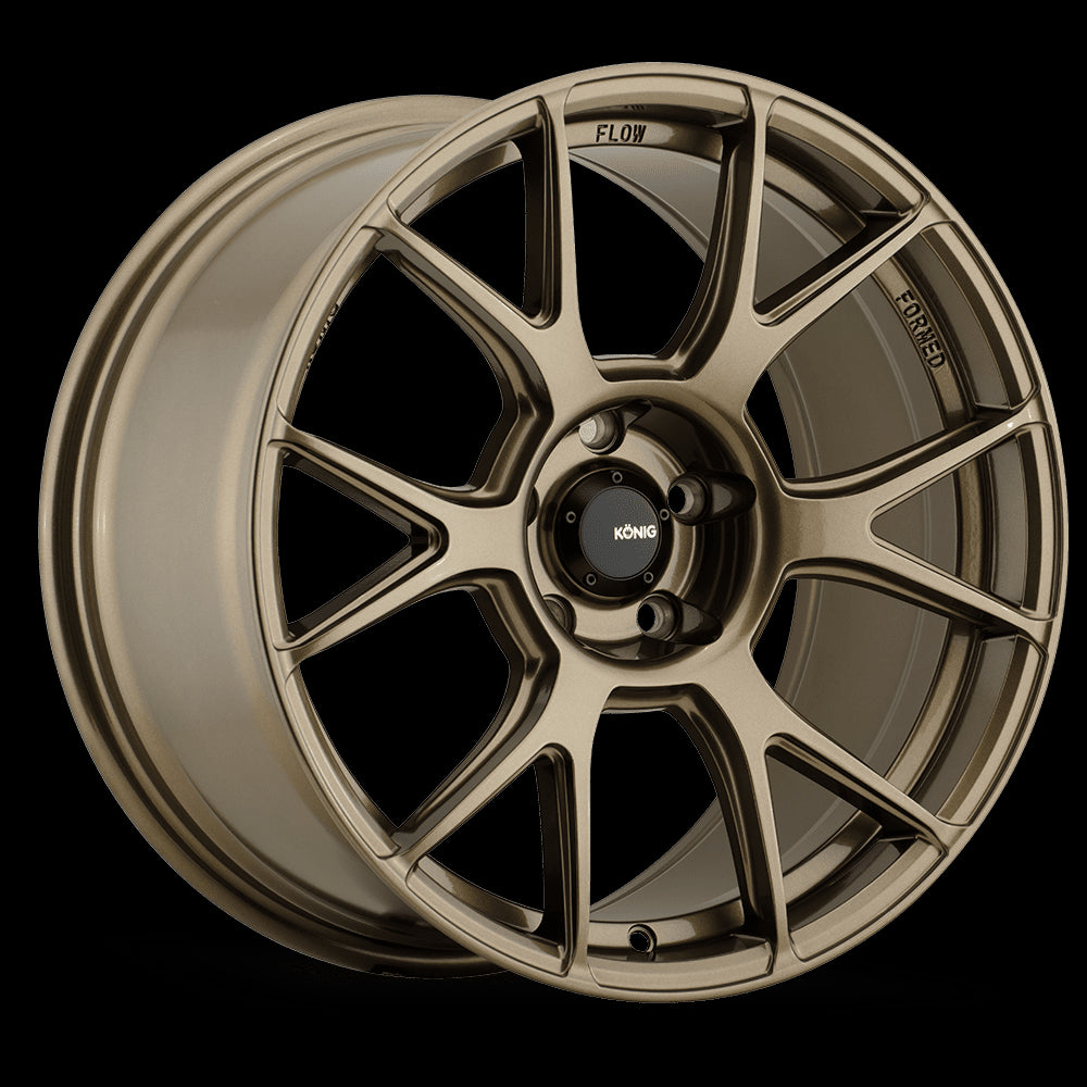 18x9.5 Konig Ampliform Gloss Bronze 5x114.3 5x4.5 ET35 Wheel Rim - 0