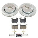 PowerStop Z23 Daily Driver Carbon-Fiber Ceramic Brake Pad and Drilled & Slotted