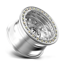 18X9 KMC KM235 Grenade Crawl Beadlock Machined 5X127 5X5 ET-24 Wheel Rim