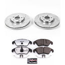 PowerStop Z26 Street Performance Ceramic Brake Pad and Drilled & Slotted Rotor K