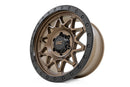 18x9 Rough Country 78 Series Bronze with Black Lip 6x5.5 ET0 Wheel Rim