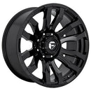 17X9 Fuel D675 Blitz Gloss Black 8X165.1 ET1 wheel/rim-4