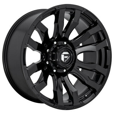 17X9 Fuel D675 Blitz Gloss Black 8X165.1 ET1 wheel/rim