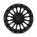 22x10 Fuel Off-Road D796 Arc Matte Black with Gloss Black Lip 6x135 ET-18 Wheel