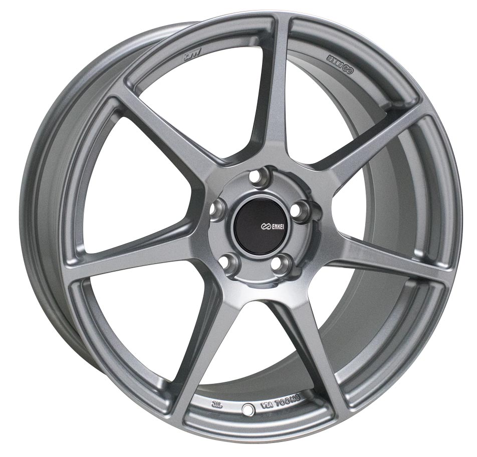 17X8 Enkei TFR Storm Gray Wheel/Rim 5x114.3 5-114.3 516-780-6545GR