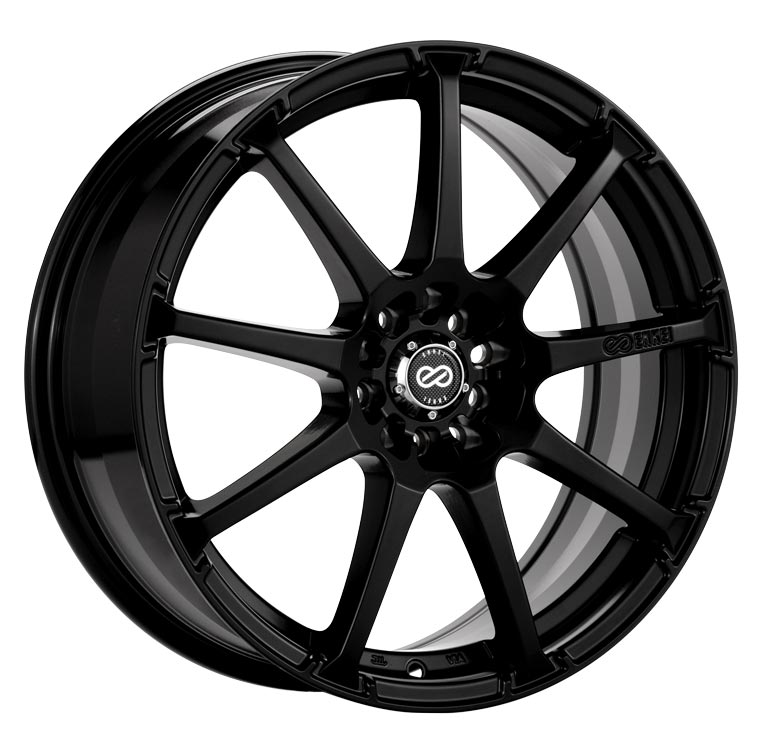 17x7 Enkei EDR9 Black Wheel/Rim 4x100 4-100 17-7 ET38