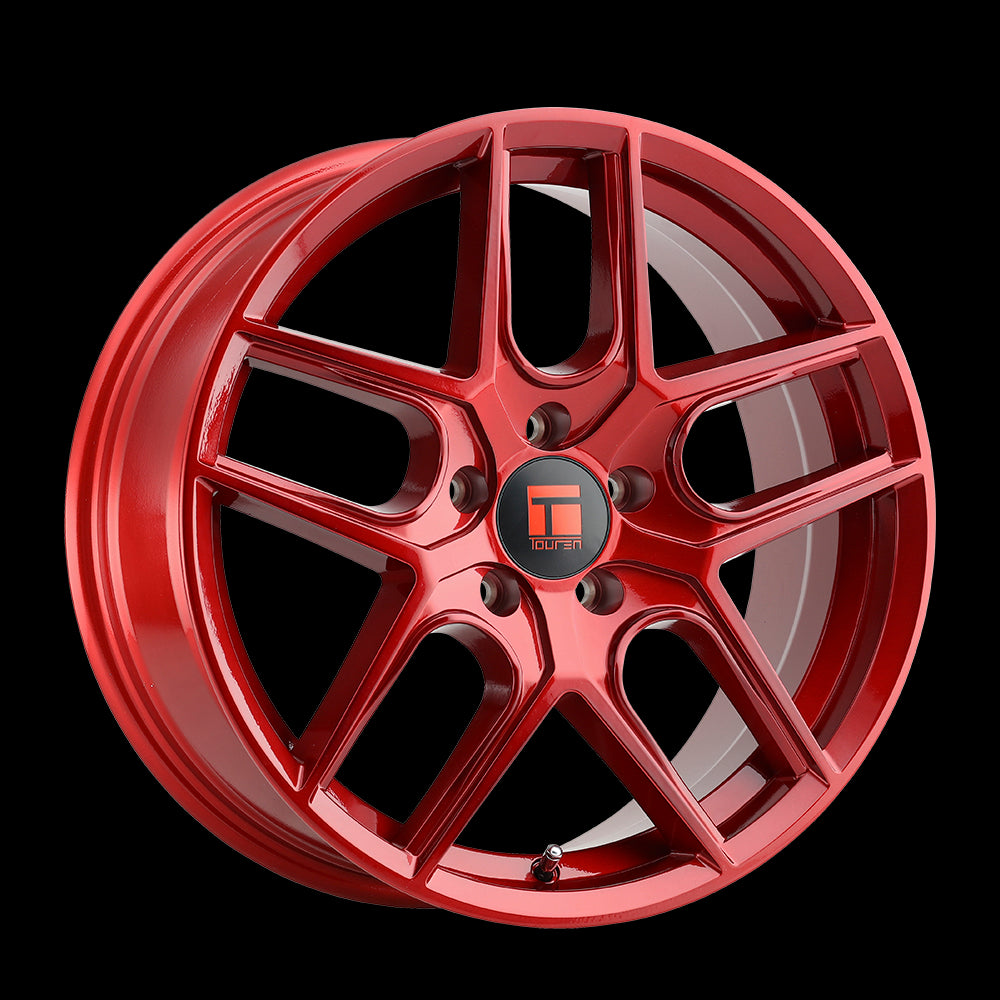 18x8 Touren 3279 TR79 Gloss Crimson Candy Red 5x112 ET35 Wheel Rim